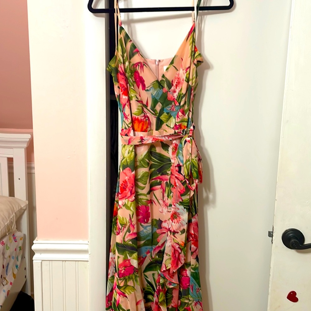 Tropic wrap dress-